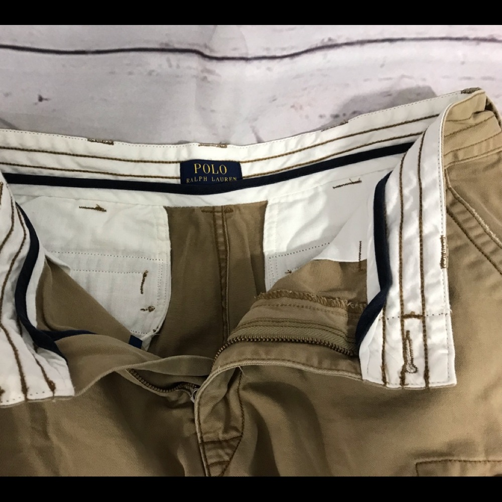 Polo Ralph Lauren Vintage Cargo Shorts Men’s 34 - Picture 2 of 5